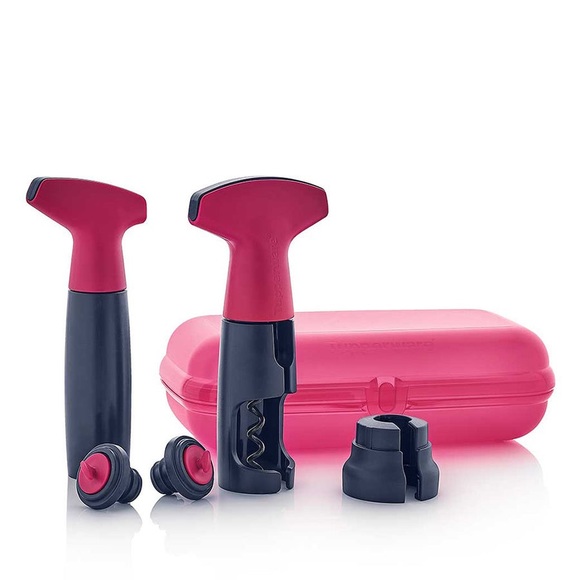 Tupperware Kitchen Brand New Tupperware Wine Accessories Set Poshmark